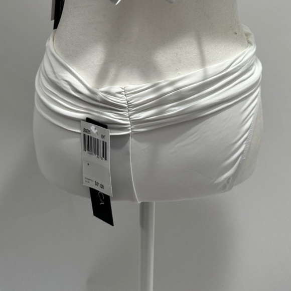 La Blanca Island Goddess Shirred Band Hipster Bottom Bikini Size 4 - Picture 5 of 7